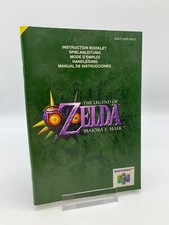 Zelda: Majora's Mask (Nintendo 64) N64 | NUR die Anleitung [Deutsch/Gut]