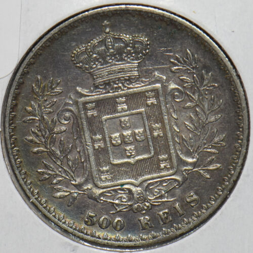 Portugal 1891 500 Reis 297192 combine shipping - Picture 2 of 2