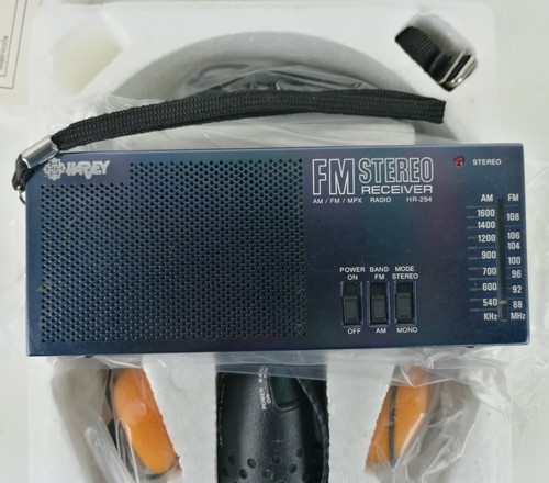 Harvey Receiver - Portable Radio - with Headphones - New in Box - Picture 2 of 4