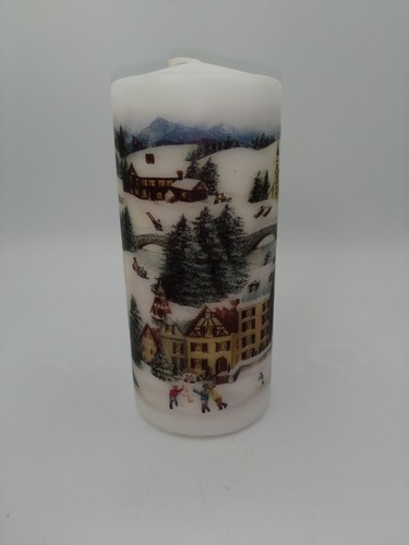 Vela de muñón Partylite Winter Wishes 15,5 x 6,8 cm inodora D3610 - Imagen 2 de 8