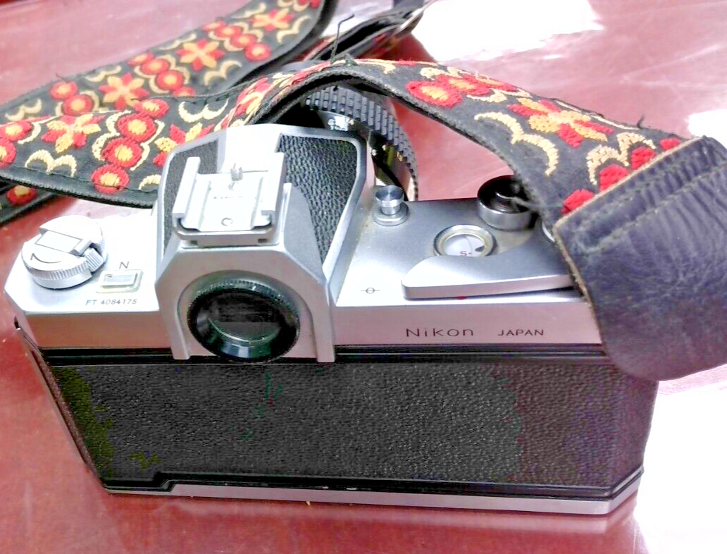 Nikon Nikomat (Nikkormat) FT N SLR camera with 55mm f/ 1.3.5