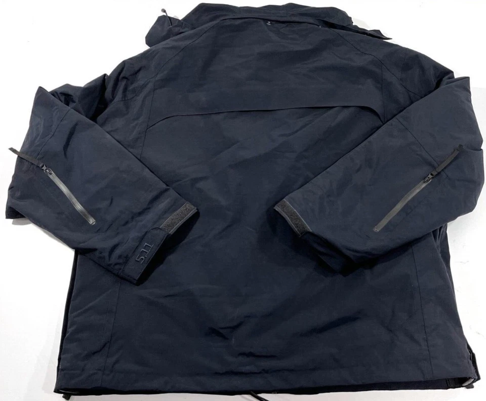 NWOT 5.11 TACTICAL 5 IN 1 VALIANT DUTY JACKET DARK NAVY 48153 XL REGULAR - Image 4 of 4
