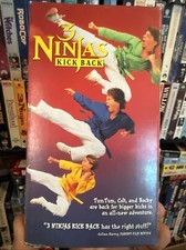 3 Ninjas Kick Back 1994 VHS Rare Hard To Find