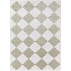 Area Rugs Senior Modern Dusty Sage Washable Area Rug