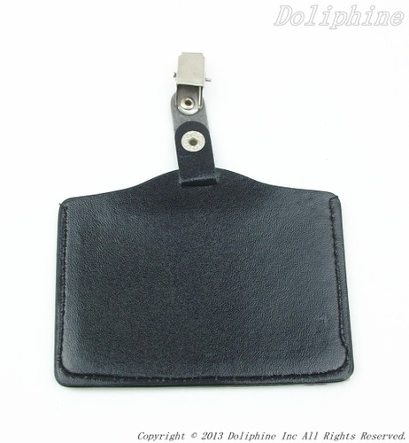 Horizontal Bling Rhinestone ID Badge Holder with Alligator Clip - Picture 12 of 50