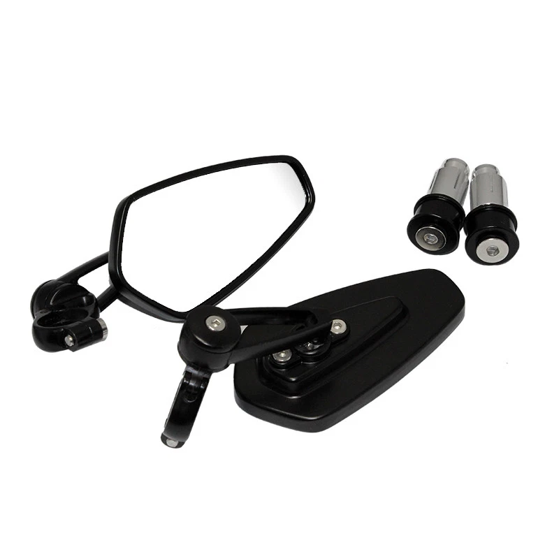 Espejos retrovisores negros de 7/8" 22 mm para manillar PARA Buell Lightning XB9 XB12 Foto 2 de 4