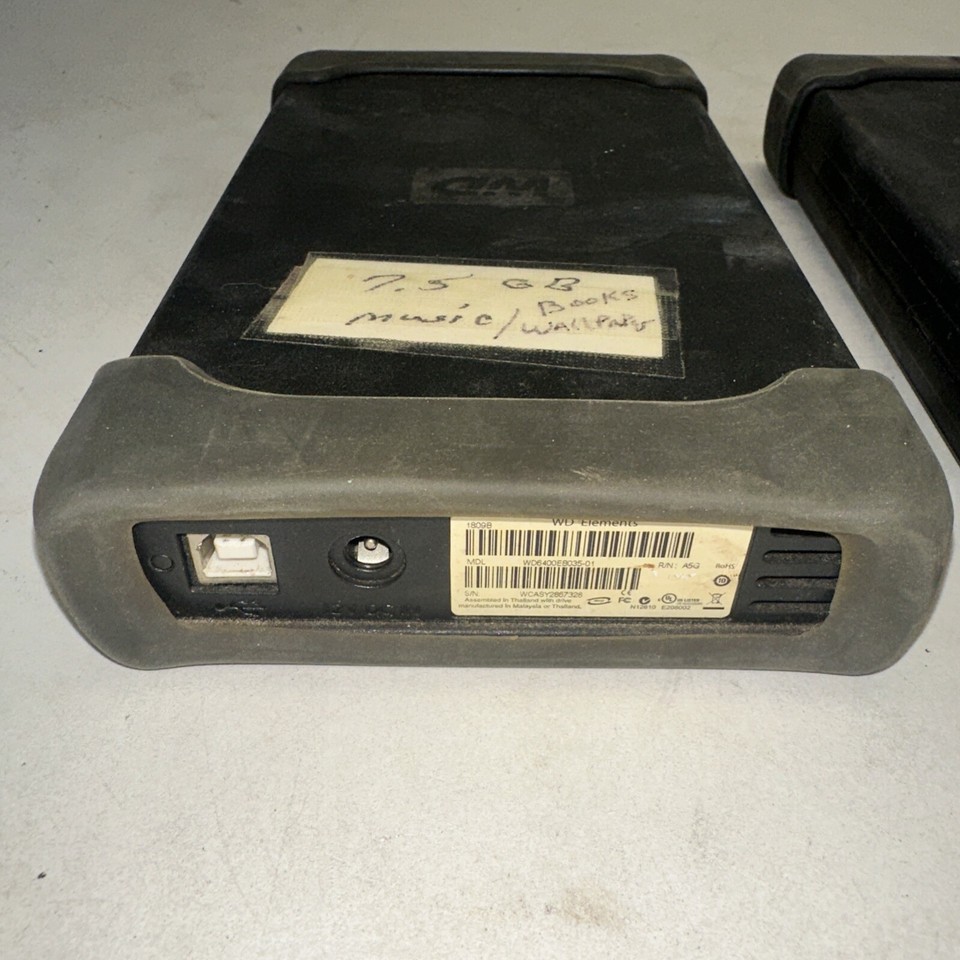 2 Hard drive WD Elements WD100000EB035-01 B8G & A5G - Image 2 of 4