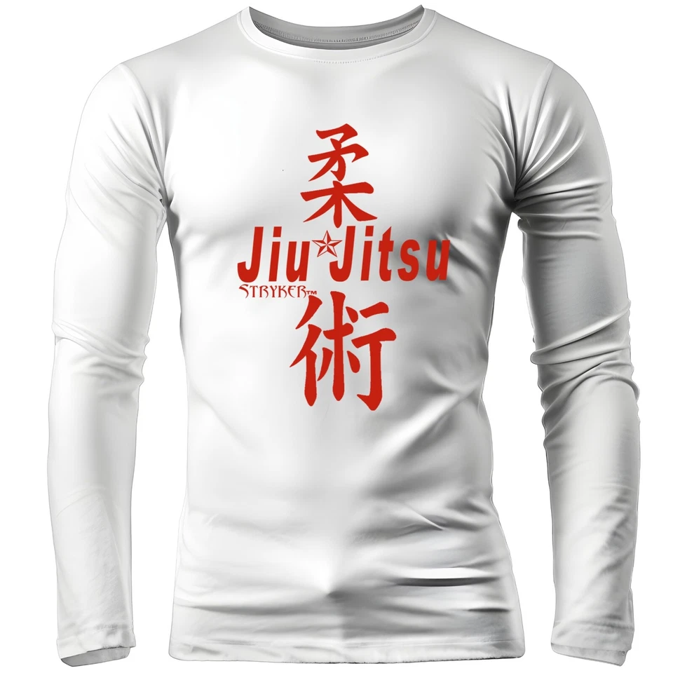 Brazilian Jiu Jitsu Stryker mma ufc venum tapout Adult Rash Guard Compression T - Image 4 of 4