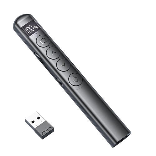 Stylo télécommande de démonstration pointeur de présentation laser 2,4 G U4K7 - Photo 1 sur 12