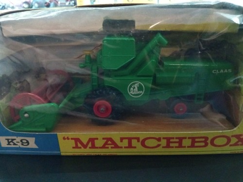 Matchbox K9B King Size Claas Combine Harvester 1967 In Original Box - Picture 1 of 9