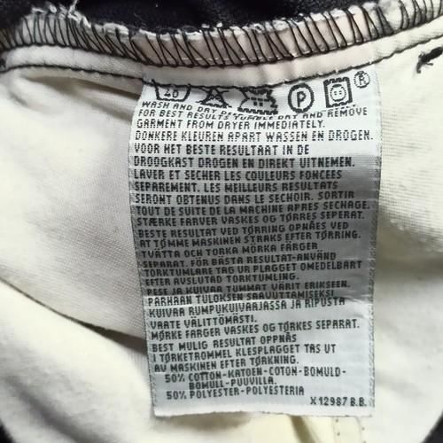 Vintage Levi's Sta-Prest Mens Pants 31x32 (Label: 34x32) Relaxed Made in Italy - Picture 7 of 13