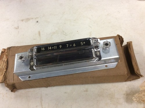 NOS NEW 1954 54 Ford Cartroll Radio Face Plate Motorola 397 - Picture 2 of 6