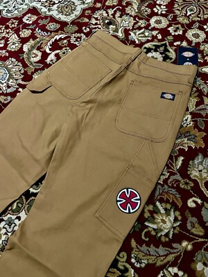 NWT Dickies x Independent Truck Collab Pants - 29x30 Brown Tan | eBay