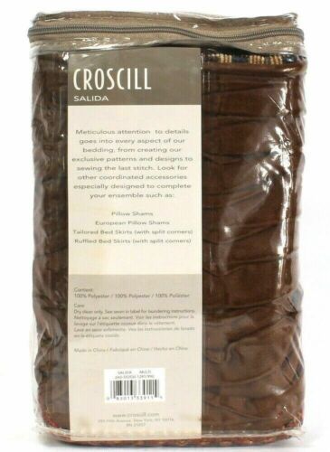 Croscill Salida 26 In X 26 In Multi European Pillow Sham 100% Polyester - Picture 2 of 2