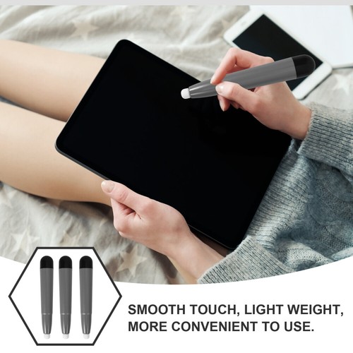 3Pcs Portable Touch Screen Capacitive Pen Universal Stylus Pen Whiteboard - 第 6/12 張圖片