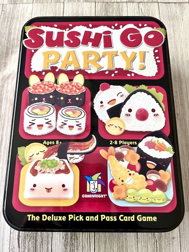 Sushi Go Party! The Deluxe Pick and Pass Card Game from Gamewright - Picture 2 of 10