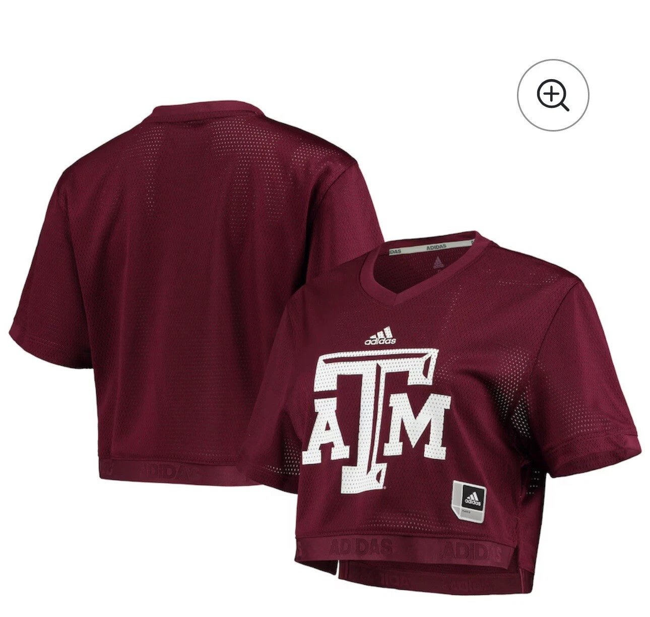 Adidas Texas A&M Short Sleeve T-Shirt Maroon Size Medium NWOT