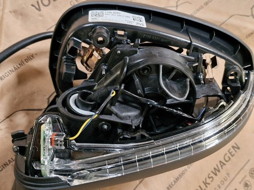 ORIGINAL AUDI A4 8W Seitenspiegel Aussenspiegel mirror 8W1857409D 8W1857409T - Bild 5 von 7