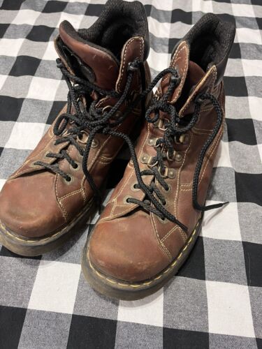 MENS DR. MARTENS INDUSTRIAL LEATHER SIZE 12 Trail… - image 1