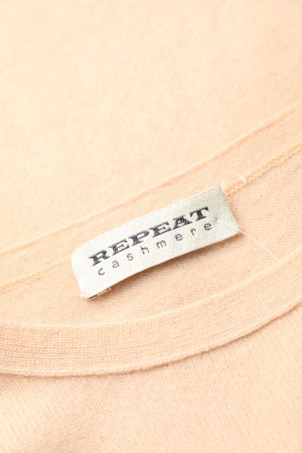 REPEAT cashmere Cashmere-Silk-Blend Top L beige - Bild 6 von 6