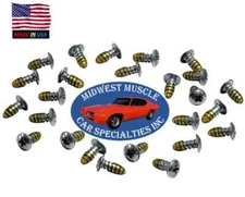 Window Molding Trim Clip Screws With Sealer Fits Chrysler Dodge Plymouth 25pcs B