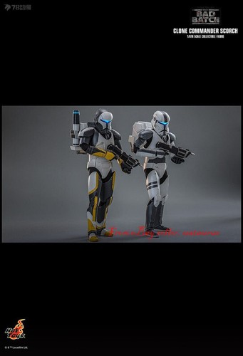 Perfect Hot Toys 1/6 Tms130 Star Wars Clone Commander Scorch In Stock New - Picture 10 of 12