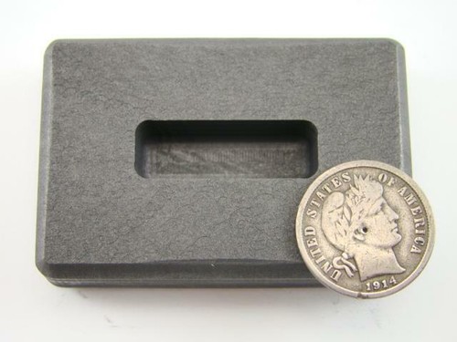 1/2 oz Gold High Density Graphite Ingot Mold 1/4 oz Silver KitKat Bar-Copper - Picture 5 of 5