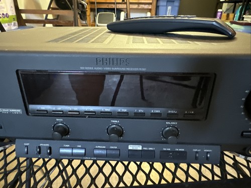 Philips FR931P BK01 Stereo Receiver Enhanced System Intelligence ESI 900 Series - Picture 8 of 9