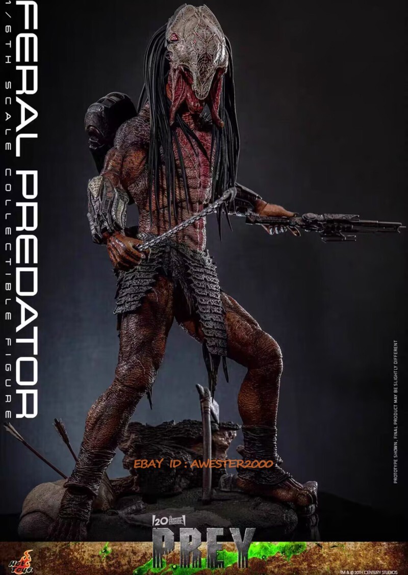 ホットトイズ TMS114 1/6 フィラル プレデター Hot Toys Feral Predator Prey TMS114 1/6 Scale Action Figure Model