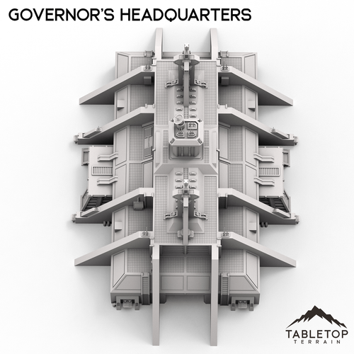 Stronghold Governor's Headquarters - Compatible with Star Wars Legion - Picture 2 of 8
