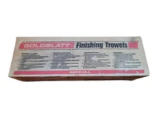 New in Box Vintage Goldblatt Cement & Concrete Finishing Trowel USA Notch