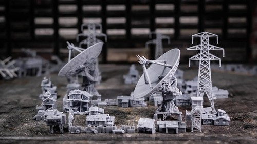 Radio Telescope - 6-8mm scale - Full Spectrum Dominance - Picture 4 of 5