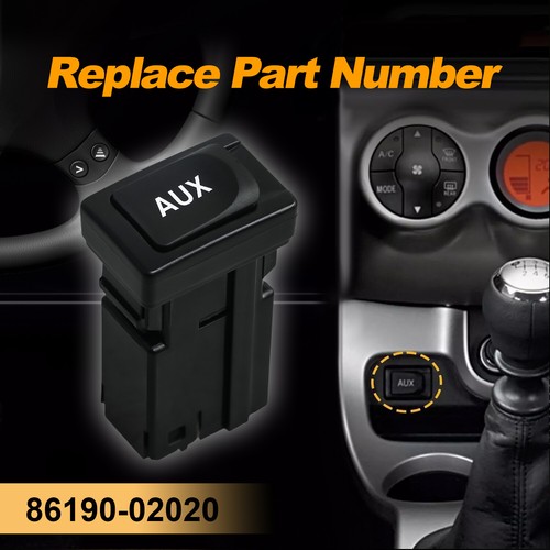 1x AUX Auxiliary Jack Stereo Port for 2009-2012 Toyota Matrix Venza 86190-02020 - Bild 5 von 9