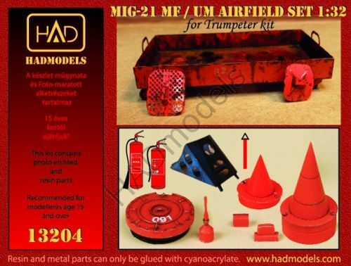 HAD -modellllerler 1 32 Micoyan MiG -21MF MiG -21UM Airfield Accessores Set HAD -modellllerler 1 32 Micoyan MiG -21MF MiG -21UM Airfield Accessores Set