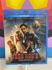 Iron Man 3 (Blu-ray/DVD, 2013, 2-Disc Set)
