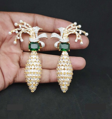 NEW Indian Jewellery Earring Women Traditional Bollywood Style Wedding Ethnic AD - Picture 48 of 61