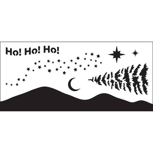 Creative Expressions SLIMLINE STENCIL Mask 20.9 x 9.8cm or DL 8.9 x 19.7 CEST - Picture 32 of 124