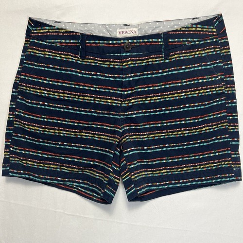 Merona Damen Frauen Shorts Größe 8 Mehrfarbig Freizeitshorts 100 % Baumwolle Mittelhoch - Bild 12 von 24