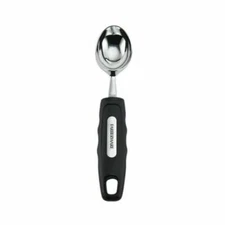 Farberware Professional Ice Cream Scoop with Black Handle Easy Glide Metal
