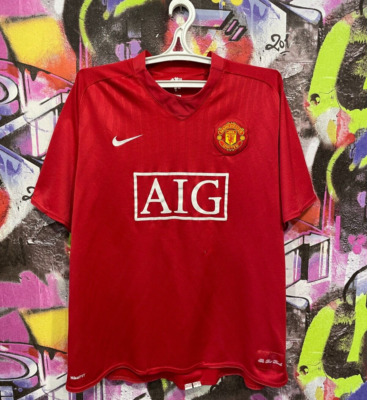 Manchester United 2007 2008 2009 Home Shirt Football Soccer