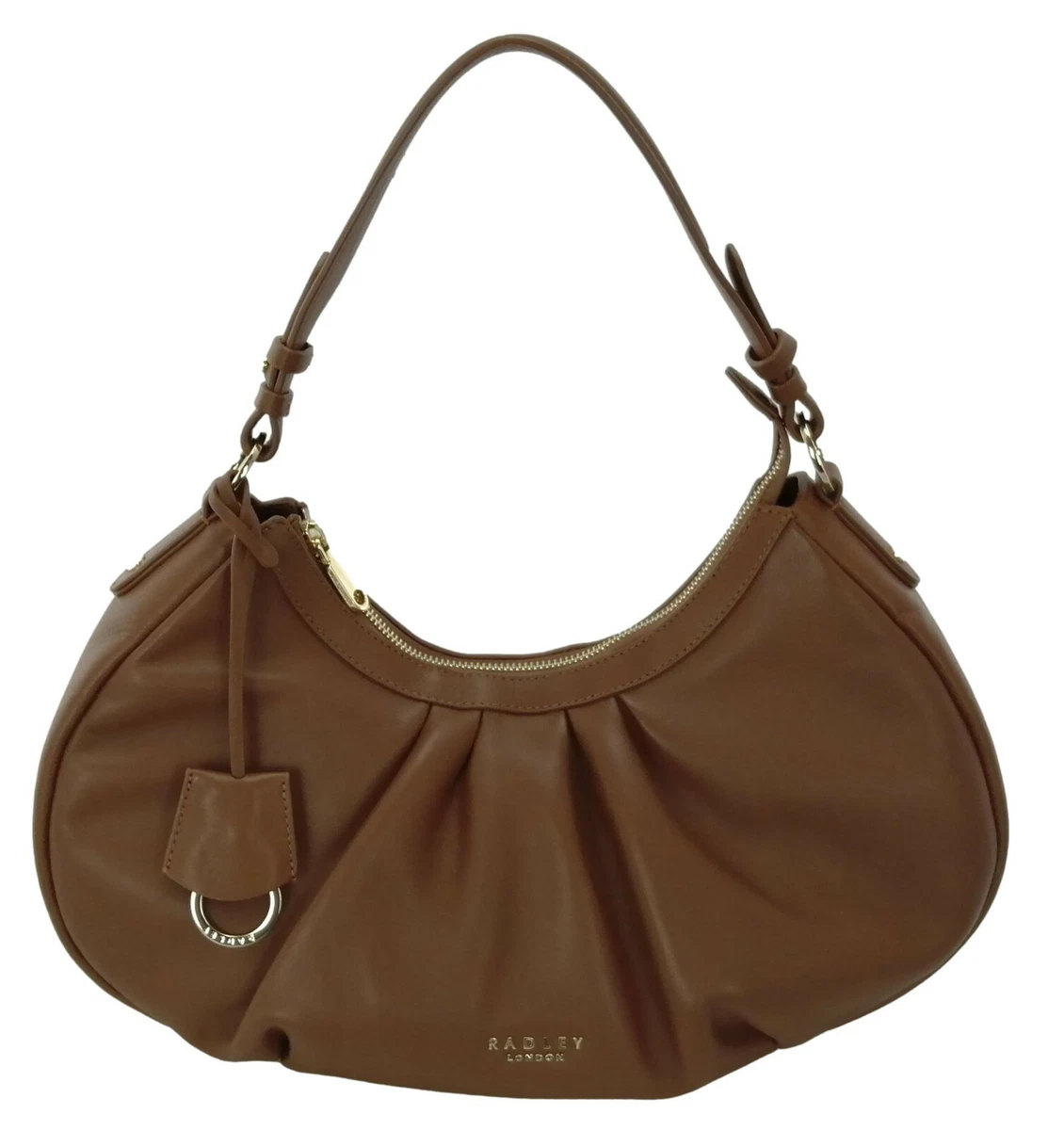 RADLEY LONDON Leather Medium Zip Top Shoulder Bag - Designer Women Luxury  Bag