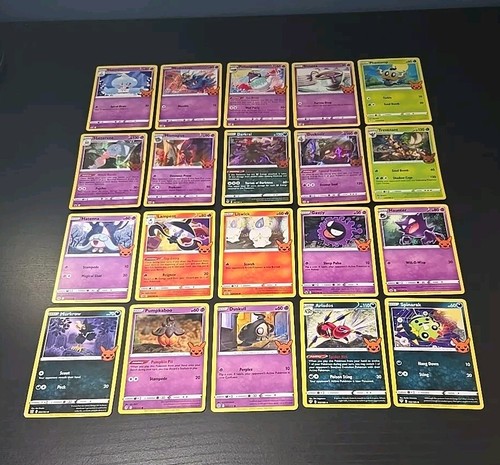 Pokemon TCG Halloween Promo Cards Dusknoir HOLO RARE Mismagius Haunter Darkrai