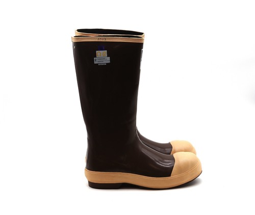 Servus Stiefel: Herren 22148 Kupfer Hellbraun Stahlkappe Wasserdicht Neopren Größe 10 - Bild 2 von 4