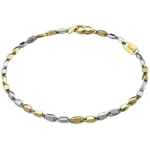 Bracciali di metalli preziosi senza pietre uomo in oro bianco