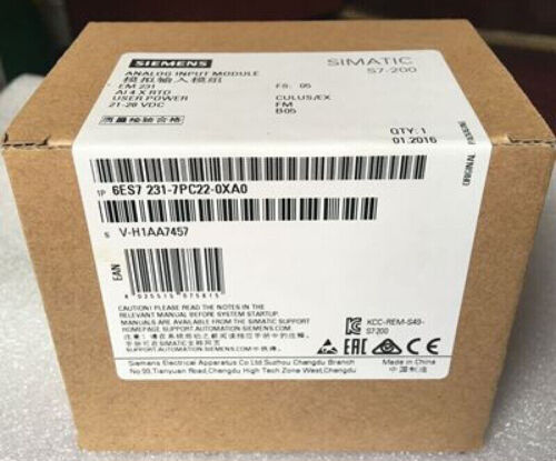 6ES7 231-7PD22-0XA0 NEW SIEMENS 6ES7231-7PD22-0XA0 S7-200 Analog Input Module - Picture 2 of 7