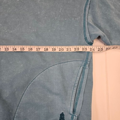 Free People Movement Metti Crew Sweatshirt Gr. S Teal Blue Distressed Pullover - Bild 9 von 10