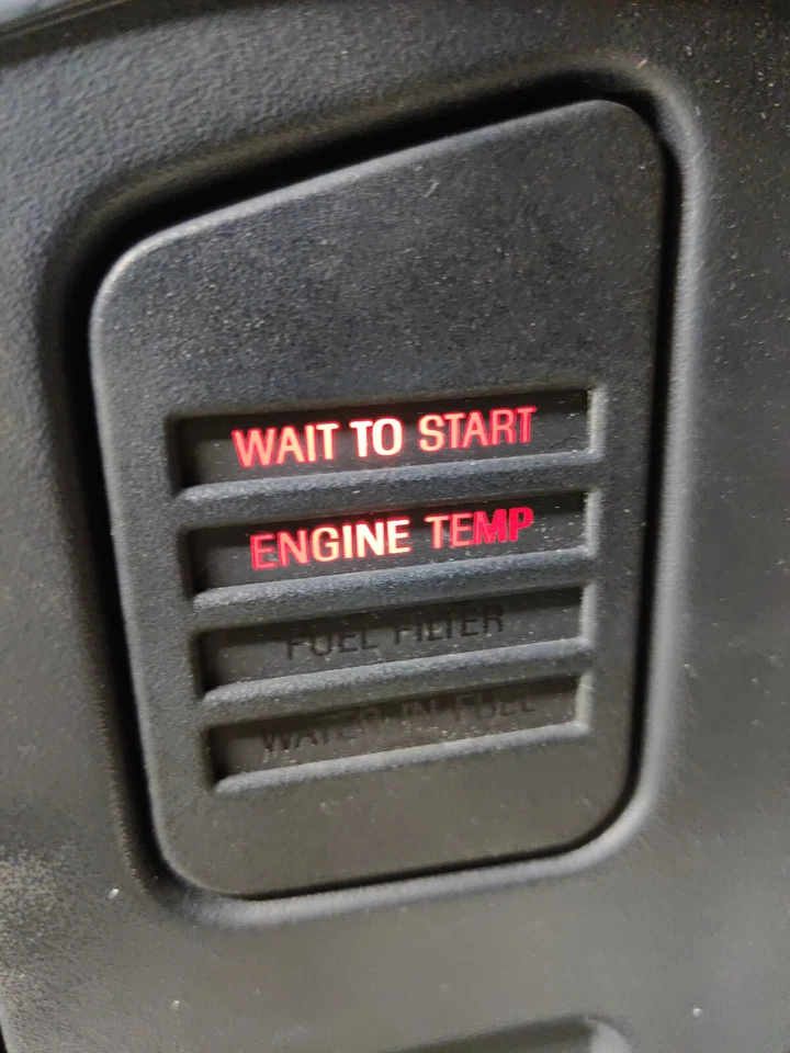 Ford E-350 Econoline 1995 diésel 7,3 L Powerstroke racimo velocímetro bisel fabricante de equipos originales Foto 2 de 4