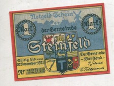 Pieniądze awaryjne: Steinfeld Westfalia 1 sztuka (67)