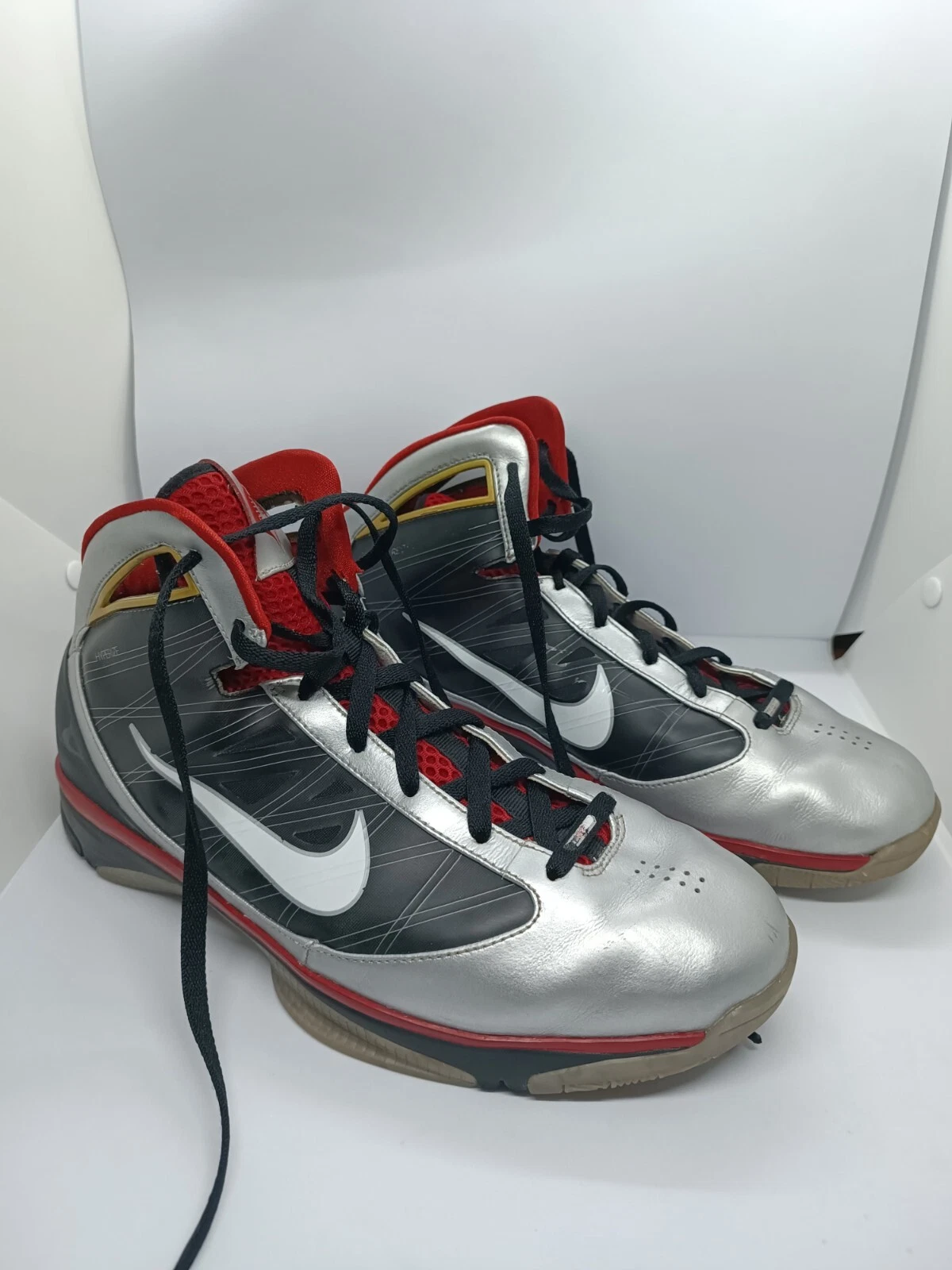 Nike Hyperize Supreme Mid Silver GI Joe Cobra Destro Hasbro 2009   381942 011