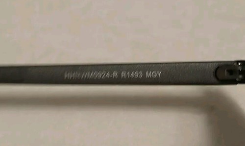 Rocawear Oversized Lens Sunglasses R1493 MGY  Black/Gray Oval "READ" - Picture 4 of 8